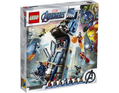 LEGO® Super Heroes 76166 Boj vo veži Avengerov
