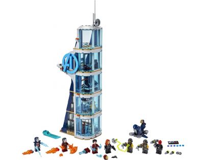 LEGO® Super Heroes 76166 Boj vo veži Avengerov