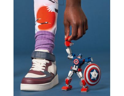 LEGO® Super Heroes 76168 Captain America v obrnenom robotovi