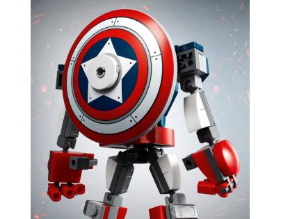 LEGO® Super Heroes 76168 Captain America v obrnenom robotovi