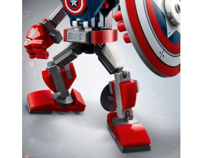 LEGO® Super Heroes 76168 Captain America v obrnenom robotovi