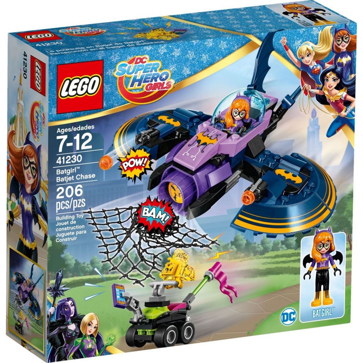 LEGO Super Heroes Girls 41230 Batgir a honička v Batjetu