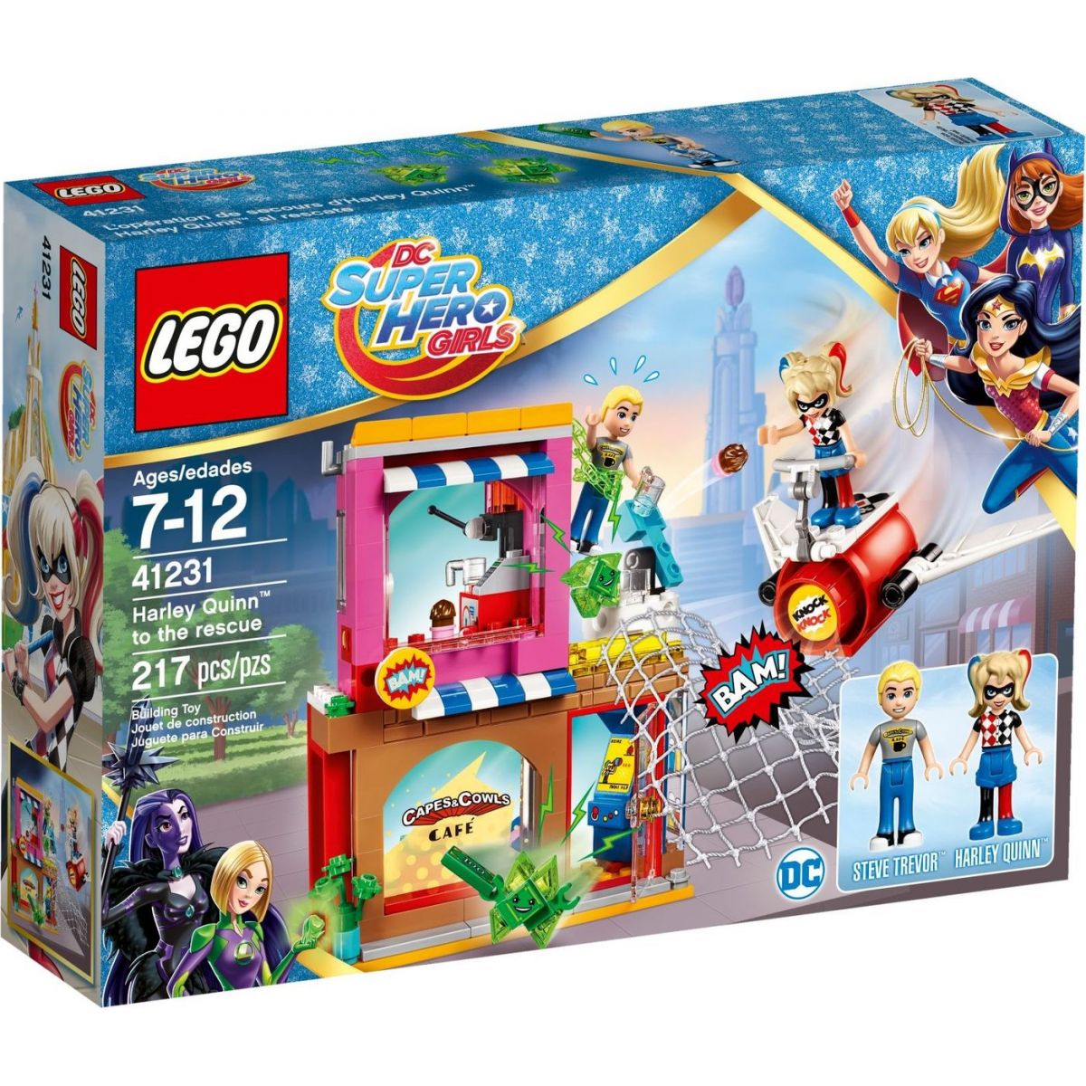 LEGO DC SUPER HERO GIRLS 41231 Harley Quinn sa ponáhľa na pomoc