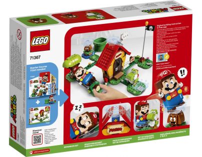 LEGO® Super Mario™ 71367 Mariov dom a Yoshi rozširujúci set