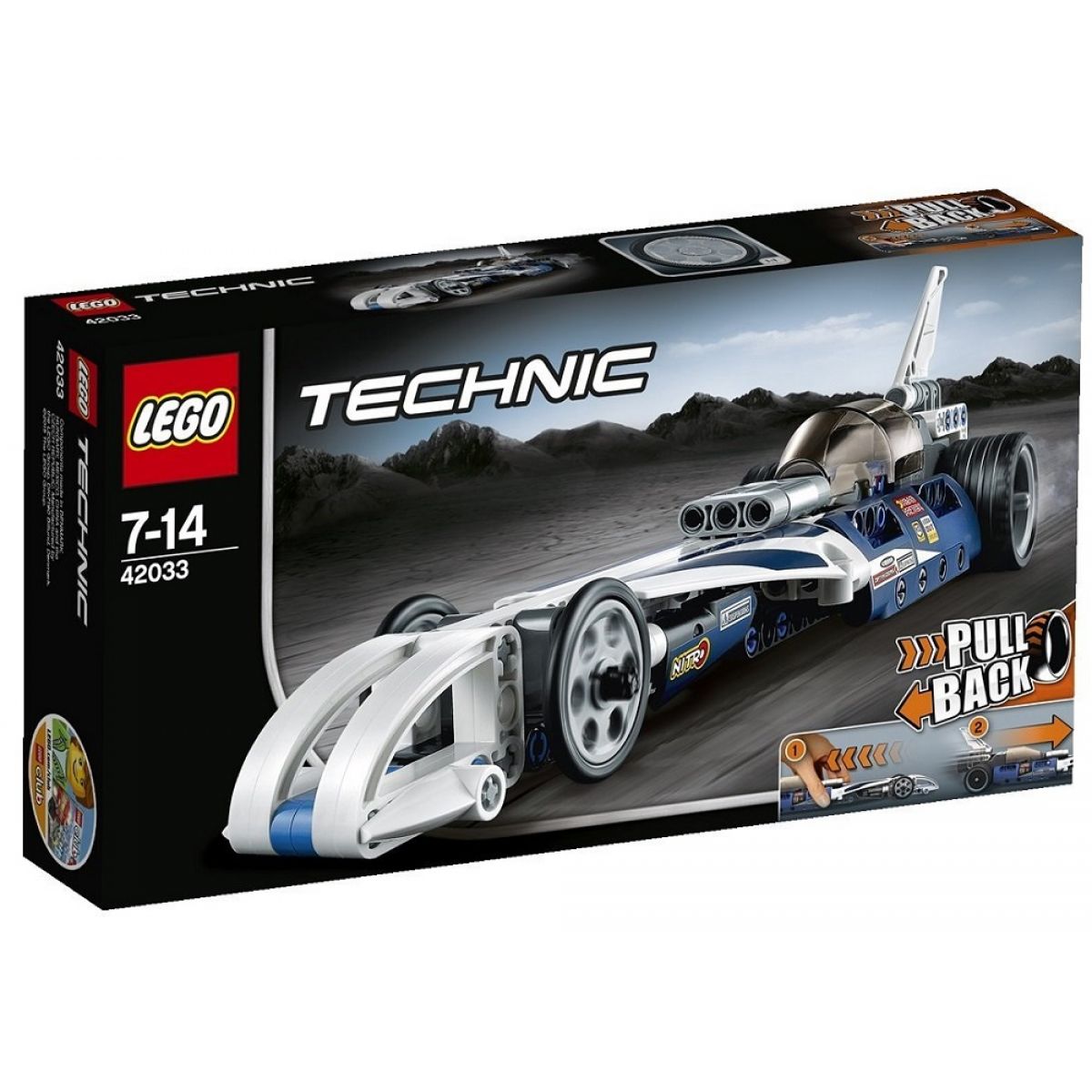 LEGO Technic 42033 - Lamač rekordů