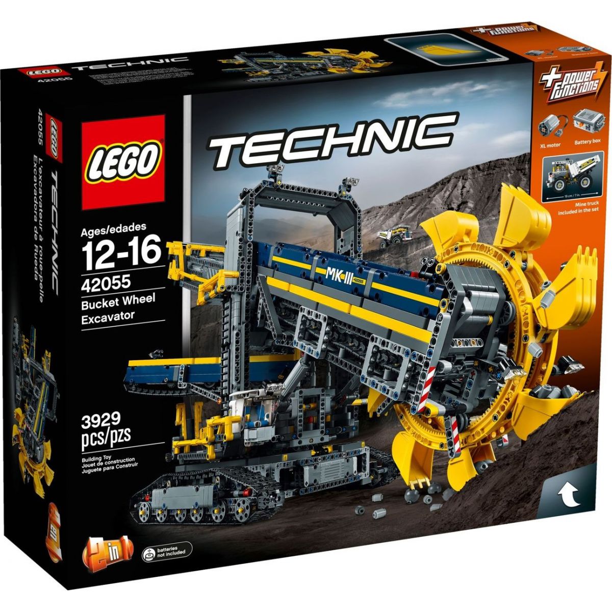 LEGO TECHNIC 42055 Ťažobné rýpadlo