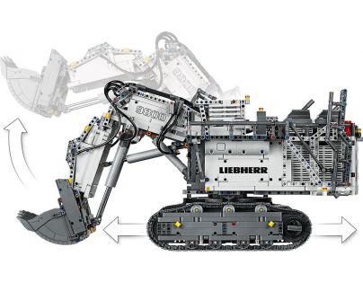 LEGO Technic 42100 Bager Liebherr R 9800 - Poškodený obal
