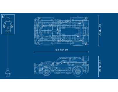 LEGO® Technic 42109 RC Top Gear pretekárske auto