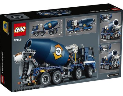LEGO® Technic 42112 Nákladiak s miešačkou na betón