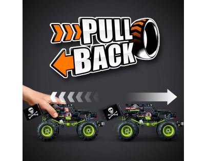 LEGO Technic 42118 Monster Jam®  Grave Digger® - Poškodený obal