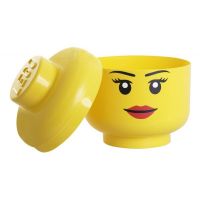 LEGO® úložná hlava (veľkosť L) - dievča 2