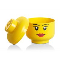 LEGO® úložná hlava veľkosť S dievča 2