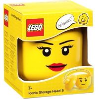 LEGO® úložná hlava veľkosť S dievča 4