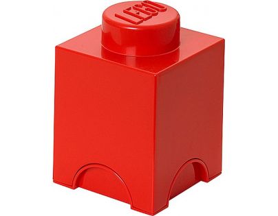 LEGO Úložný box 12,5 x 12,5 x 18 cm Červená