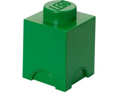 LEGO Úložný box 12,5x12,5x18cm Zelená