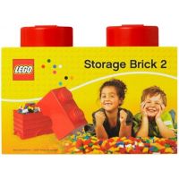LEGO Úložný box 12,5 x 25 x 18 cm červená 2