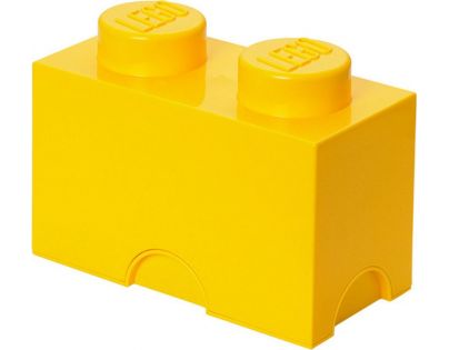 LEGO Úložný box 12,5 x 25 x 18 cm žltá