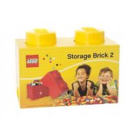 LEGO Úložný box 12,5 x 25 x 18 cm žltá 2