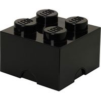 LEGO® Úložný box 25 x 25 x 18 cm Černý