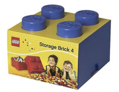 LEGO Úložný box 25 x 25 x 18 cm modrá