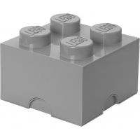 LEGO Úložný box 25 x 25 x 18 cm Svetle sivá
