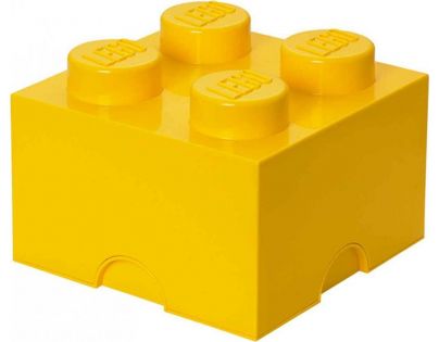 LEGO Úložný box 25 x 25 x 18 cm Žltá