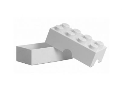 LEGO® úložný box 25 x 50 x 18 cm biela