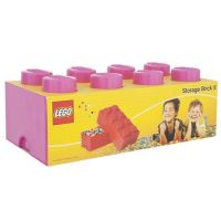 LEGO Úložný box 25 x 50 x 18 cm ružová 2