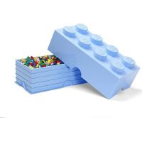 LEGO Úložný box 25 x 50 x 18 cm svetlomodrá 2