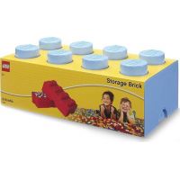 LEGO Úložný box 25 x 50 x 18 cm svetlomodrá 3