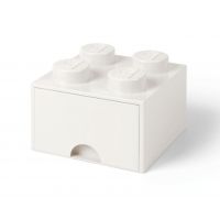 LEGO úložný box 4 so šuplíkom biela - Poškodený obal 3