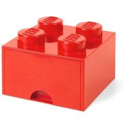 LEGO® Úložný box 4 so šuplíkom Červená 2