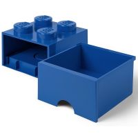 LEGO® Úložný box 4 so šuplíkom Modrá 3