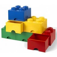 LEGO® Úložný box 4 so šuplíkom Modrá 4