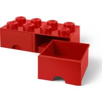 LEGO® Úložný box 8 so zásuvkami Červená 3