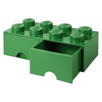 LEGO® Úložný box 8 So šuplíku tmavozelená 2