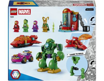 LEGO® Marvel 11211 Iron Man a jeho úžasní priatelia Loki vs. Iron Manov tím