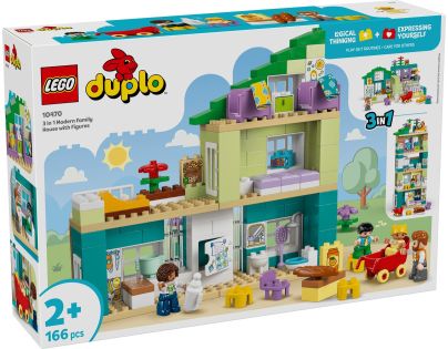 LEGO® 10470 Moderný rodinný dom 3 v 1 s figúrkami