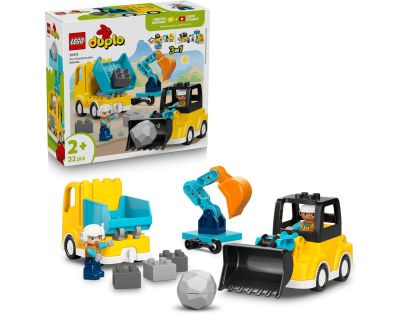 LEGO® 10475 Vozidlá na stavbe 3 v 1