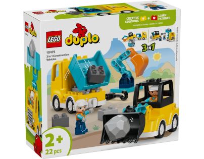 LEGO® 10475 Vozidlá na stavbe 3 v 1
