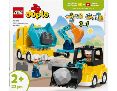 LEGO® 10475 Vozidlá na stavbe 3 v 1