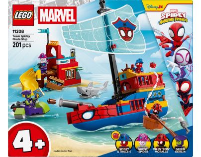 LEGO® 11208 Pirátska loď Spideyho tímu
