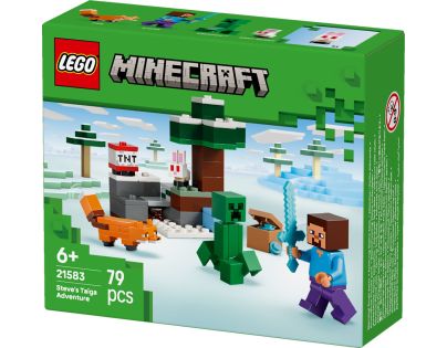 LEGO® 21583 Steve a dobrodružstvo v tajge