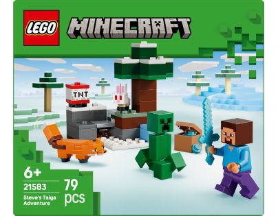 LEGO® 21583 Steve a dobrodružstvo v tajge