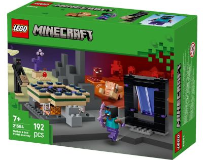 LEGO® 21584 Cesta portálom do Netheru a Endu