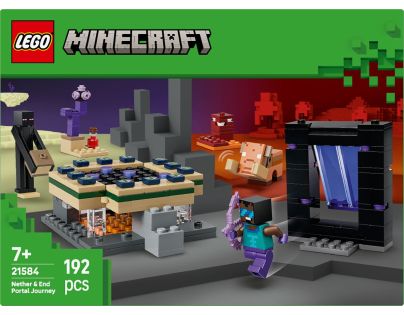 LEGO® 21584 Cesta portálom do Netheru a Endu