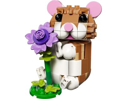 LEGO® 31376 Roztomilý škrečok s kvetinou