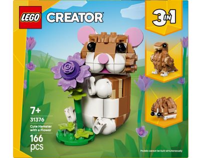 LEGO® 31376 Roztomilý škrečok s kvetinou