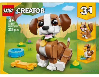 LEGO® 31382 Roztomilé zvieratká: Hravé šteniatko