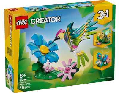 LEGO® 31384 Divoké zvieratá: Farebný kolibrík